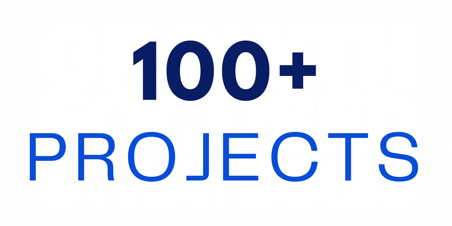 100 + Projects