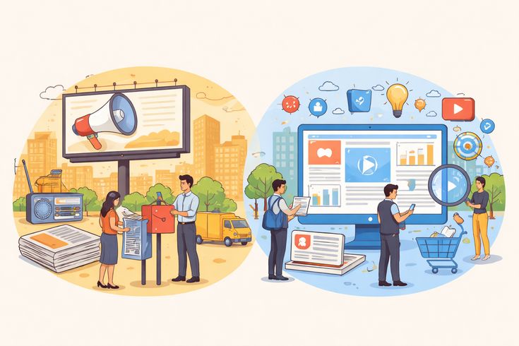 Traditional vs Digital Marketing